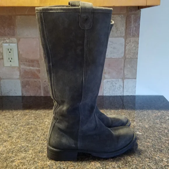 FIorentini + Baker “Eden” Suede Tall Riding Boots 37. - Picture 3 of 5